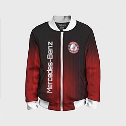 Бомбер детский Mercedes-Benz art, цвет: 3D-белый