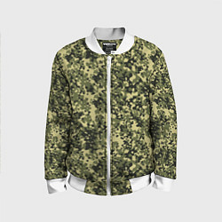 Бомбер детский Камуфляж Flecktarn Jeitai, цвет: 3D-белый