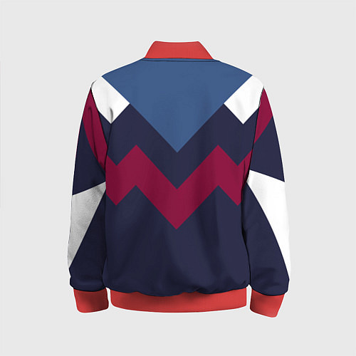 Детский бомбер FIRM always in sports / 3D-Красный – фото 2