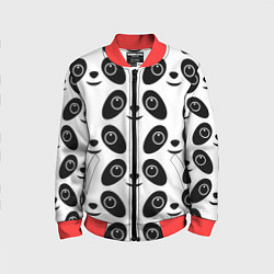 Детский бомбер Panda bing dun dun