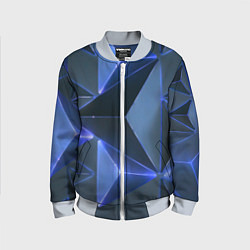 Бомбер детский Triangle neon, цвет: 3D-серый