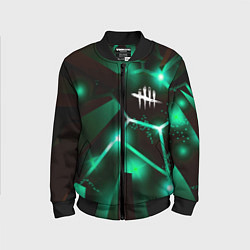 Бомбер детский Dead by Daylight разлом плит, цвет: 3D-черный