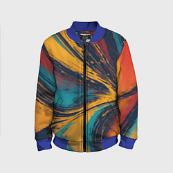 Детский бомбер Волнующая рябь
