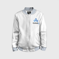 Бомбер детский Cloud9 white, цвет: 3D-серый