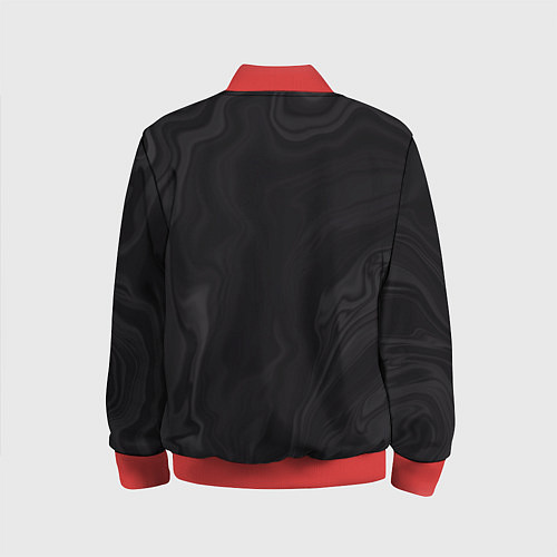 Детский бомбер Виртуальный мир / 3D-Красный – фото 2
