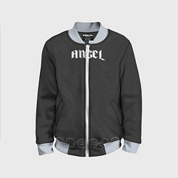 Детский бомбер Angel bone wings black