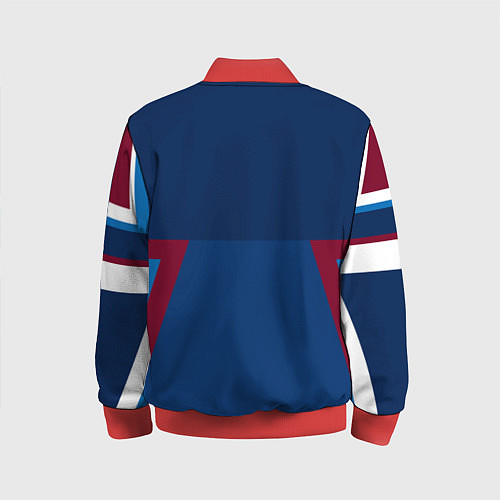 Детский бомбер Спортивная Россия / 3D-Красный – фото 2
