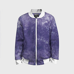Детский бомбер Абстракция - violet color background