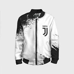 Детский бомбер Juventus sport color black