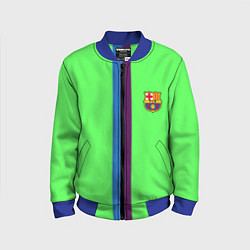 Бомбер детский Barcelona fc sport line, цвет: 3D-синий