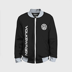 Детский бомбер Volkswagen logo white