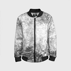 Детский бомбер Абстракция - серый ветер