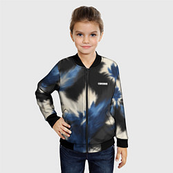 Бомбер детский Crush 01, цвет: 3D-черный — фото 2