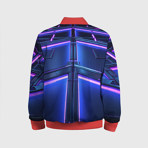 Детский бомбер Неоновая световая конструкция / 3D-Красный – фото 2