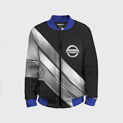 Бомбер детский Nissan metal steel auto, цвет: 3D-синий