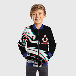 Бомбер детский Assassins Creed Shadows game, цвет: 3D-синий — фото 2