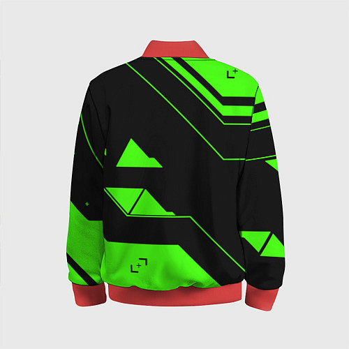 Детский бомбер Razer geometry game / 3D-Красный – фото 2