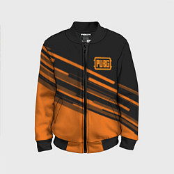 Детский бомбер PUBG geometry line