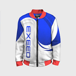 Детский бомбер Exeed - синий и белый
