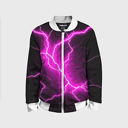 Детский бомбер The color is pink and black