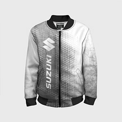 Бомбер детский Suzuki - grey gradient по-вертикали, цвет: 3D-черный