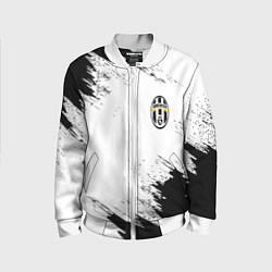 Детский бомбер Juventus штрихи красок