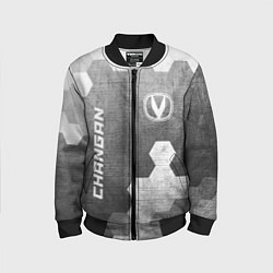 Бомбер детский Changan - grey gradient вертикально, цвет: 3D-черный