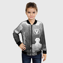 Бомбер детский Changan - grey gradient вертикально, цвет: 3D-черный — фото 2