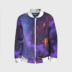 Детский бомбер Таинственная библиотека