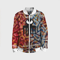 Бомбер детский Acra Batik, цвет: 3D-белый