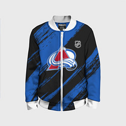 Детский бомбер Колорадо Эвеланш - синий и черный