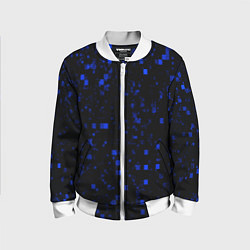 Бомбер детский Color blue khaki, цвет: 3D-белый