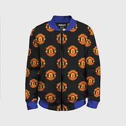 Детский бомбер Manchester United Pattern