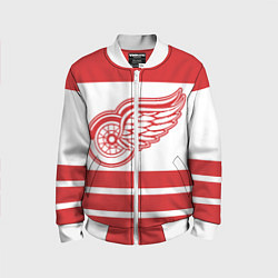 Бомбер детский Detroit Red Wings, цвет: 3D-белый