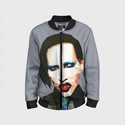 Детский бомбер Mаrilyn Manson Art