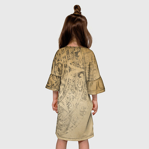 Детское платье Народ Майя / 3D-принт – фото 4