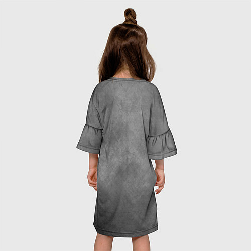 Детское платье Череп / 3D-принт – фото 4