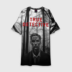 Платье клеш для девочки True Detective: Blackwood, цвет: 3D-принт