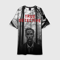 Платье клеш для девочки True Detective: Blackwood, цвет: 3D-принт