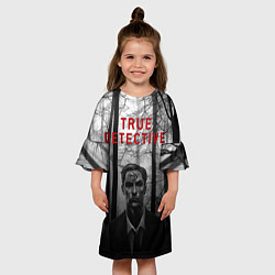 Платье клеш для девочки True Detective: Blackwood, цвет: 3D-принт — фото 2