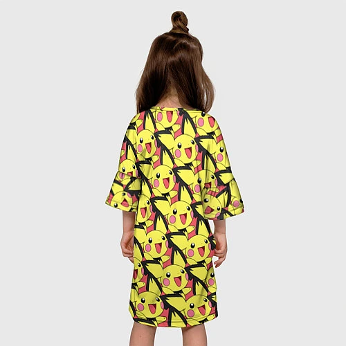 Детское платье Pikachu / 3D-принт – фото 4