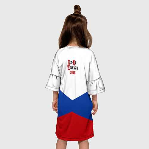 Детское платье Россия 2016 / 3D-принт – фото 4