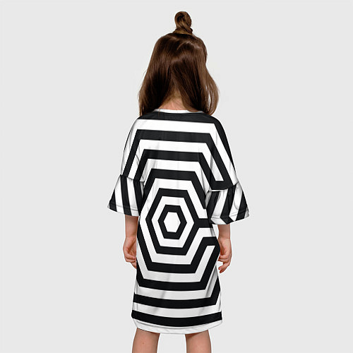 Детское платье EXO Geometry / 3D-принт – фото 4