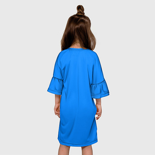 Детское платье Акулий рык / 3D-принт – фото 4