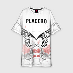 Платье клеш для девочки Placebo, цвет: 3D-принт