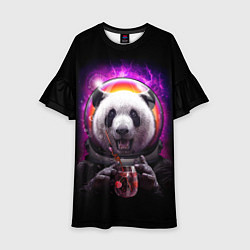 Детское платье Panda Cosmonaut