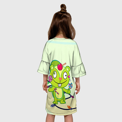 Детское платье HTF: Nutty Sweet / 3D-принт – фото 4