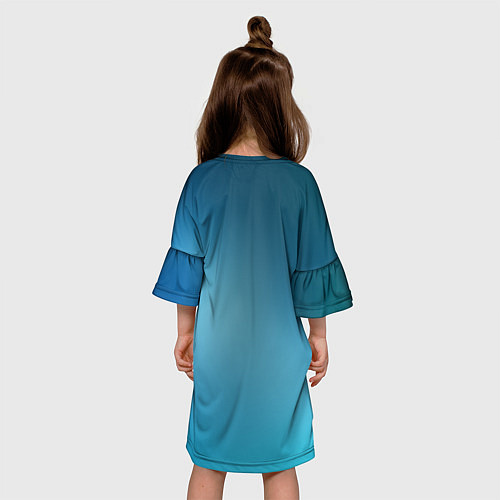 Детское платье Мороз / 3D-принт – фото 4