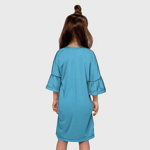 Детское платье Коржик качок / 3D-принт – фото 4