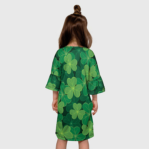 Детское платье Ireland, Happy St. Patricks Day / 3D-принт – фото 4
